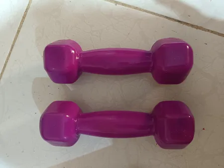 دمبل ایروبیک 1.5 کیلوگرمی بسته دو عددی