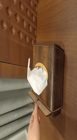 جعبه دستمال کاغذی طرح رادیو کد drk1