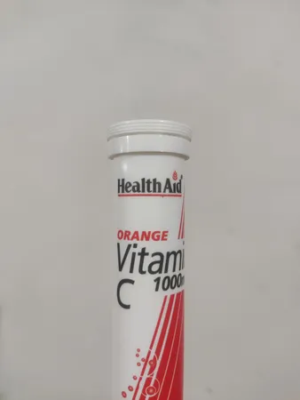 قرص جوشان ویتامین ث با طعم پرتقال  هلث اید - 1000 میلی گرم بسته 20 عددی