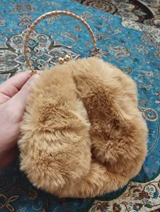 تجریه خرید کیف رودوشی دخترانه مدل پولیشی طرح خرگوشی کد 101024