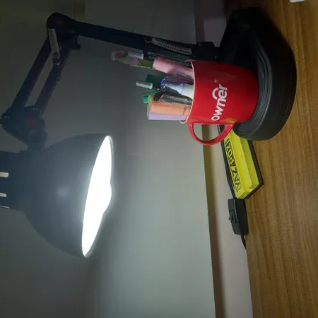 چراغ مطالعه بوستانچی مدل EN-111 همراه با لامپ  ال ای دی 7 وات E27