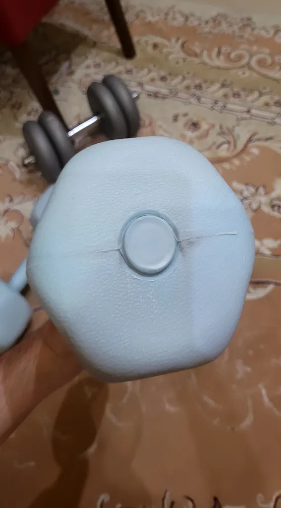 دمبل رادیس فیت مدل RPHF-6000 وزن 6 کیلوگرم بسته دو عددی