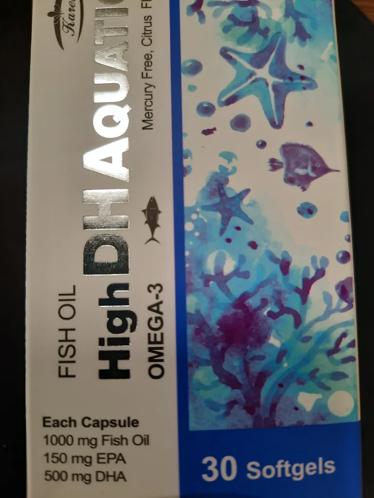 کپسول روغن ماهی حاوی EPA بالا آکواتیک کارن بسته 30 عددی