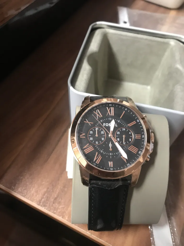 ساعت مچی عقربه‌ای مردانه  کوارتز فسیل مدل FS5085