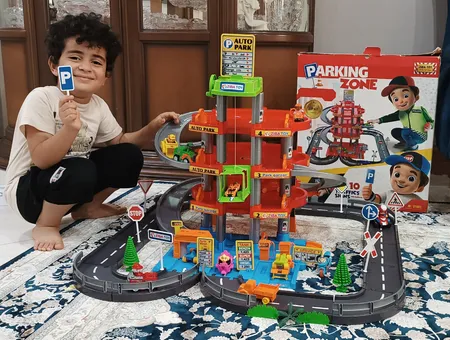 کیت ماشین بازی مدل پارکینگ Parking Zone کد 31861