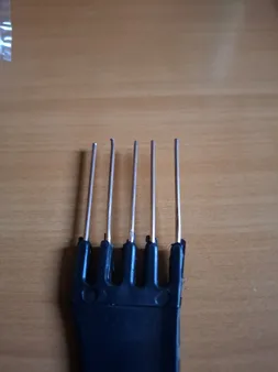 ست شانه مو سافاری کد 31282 بسته 10 عددی