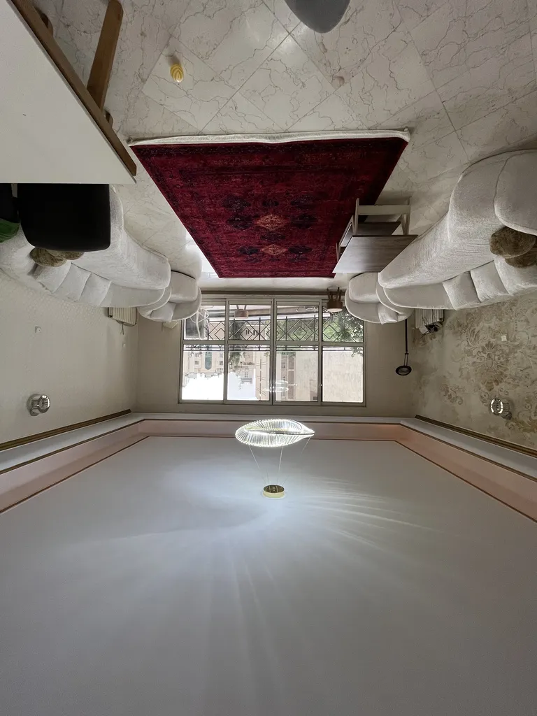 فرش ماشینی دنیای فرش مدل رزیتا سنتی کد 1508