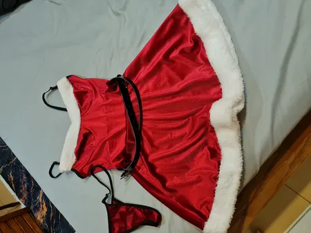 لباس خواب زنانه مدل کریسمس