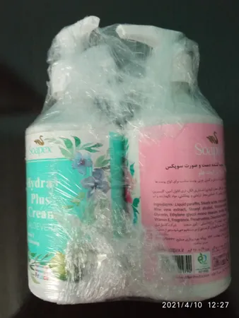 کرم آبرسان سوپکس مدل هلو و آلوئه‌ورا حجم 250 میلی‌لیتر مجموعه 2 عددی