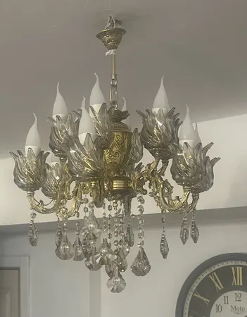 لوستر 12 شعله  شاهان تک کد K/6021