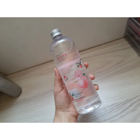 تونر پاک کننده صورت سرسان لاو مدل هلو حجم 400 میلی لیتر