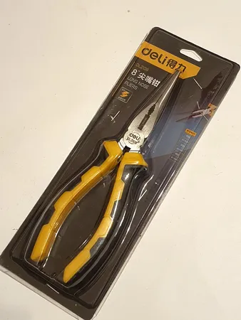 انبر دم باریک دلی مدل DL2108 سایز 8 اینچ