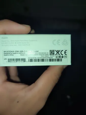 شارژر دیواری 20 وات اپل مدل 20W USB-C