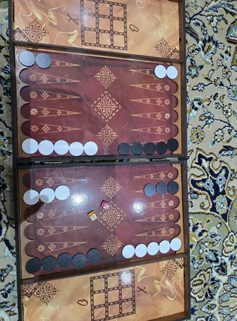 بازی فکری شطرنج و منچ مدل فروردین بسته 9 عددی