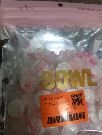 قرص ماسک ورقه ای صورت کلی مدل k50 بسته 50 عددی