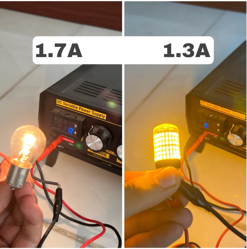 لامپ خودرو فندقی مدل 144 تایی بسته دو عددی