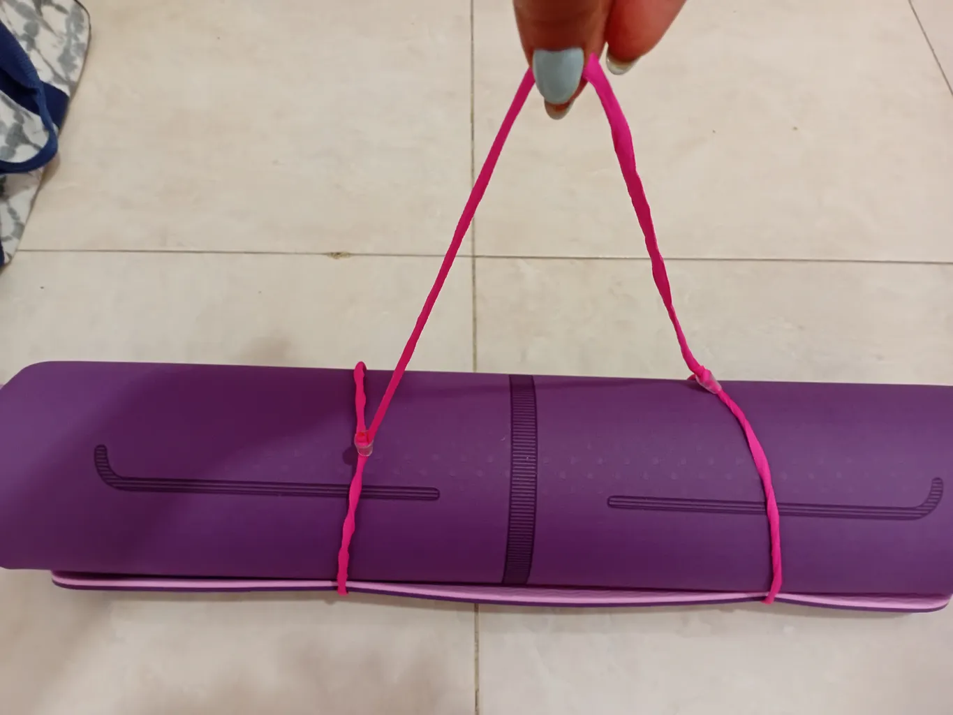 زیر انداز یوگا الکس مدل ISPS ضخامت 6 میلی متر