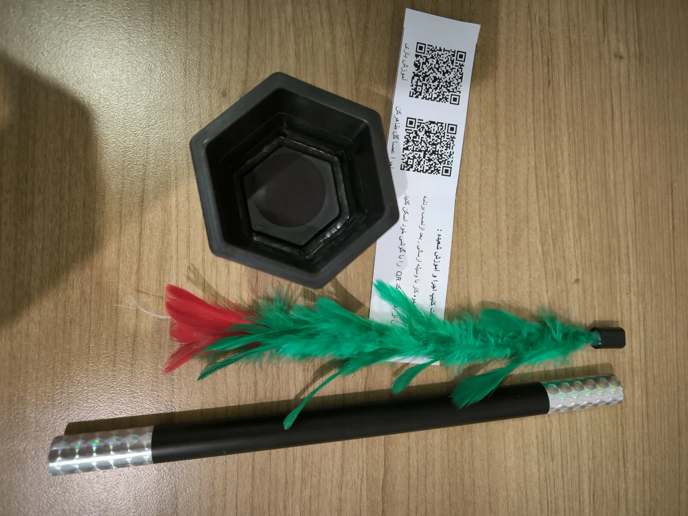 ابزار شعبده بازی دنیای سرگرمی های کمیاب طرح عصای گل ظاهرکن مدل DSK1940