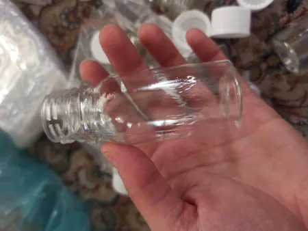 بطری مدل شربت بسته 10 عددی