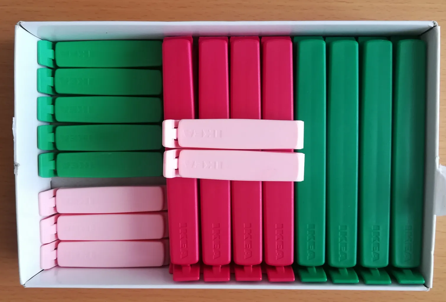 گیره کیسه ایکیا مدل BEVARA-24174 بسته  26 عددی