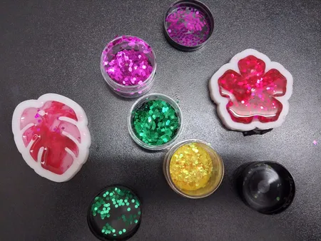 بسته کار با رزین اپوکسی فیلو باکس مدل Key Holder مجموعه 16 عددی