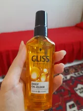تجریه خرید روغن مو گلیس مدل Daily Oil حاوی روغن آرگان و ویتامین ای حجم 75 میلی لیتر