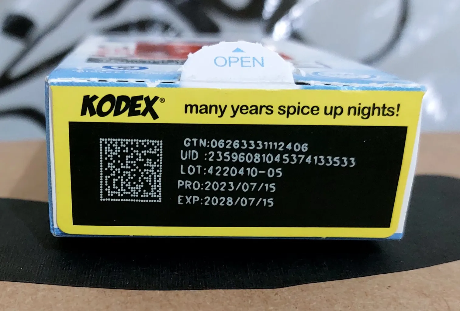 کاندوم ناچ کدکس مدل 0.03 بسته 10 عددی