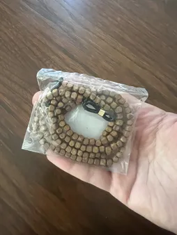 بند عینک مدل چوبی مکعبی 364