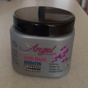 تجریه خرید ماسک مو انجل کرفت مدل KERATIN FREE SULFATE حجم 500 میلی لیتر