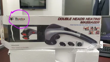 ماساژور برقی سولاکس مدل DOUBLE HEADS HEATING
