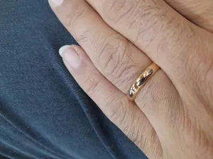 تجریه خرید انگشتر ژوپینگ مدل رینگ حلقه ساده 5mm
