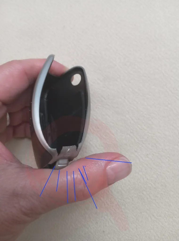 کاور ریموت و سوئیچ خودرو ام آر جی مدل 405 طرح اروپایی مناسب برای جیلی امگرند