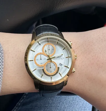 ساعت مچی عقربه‌ای زنانه الگانس مدل EZCHM5050