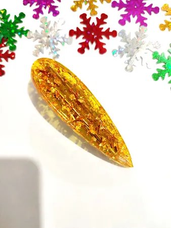 قالب رزین مدل گیره مو طرح کلاسیک کد SIM1