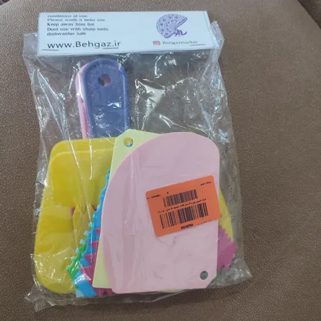 کاردک شیرینی پزی به گز مدل قنادک مجموعه 12 عددی