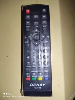 ریموت کنترل گیرنده دیجیتال دنای مدل G7818