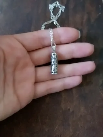 گردنبند حرز امام جواد(ع) نقره زنانه مدل AL24