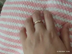 تجریه خرید انگشتر ژوپینگ مدل رینگ حلقه ساده 5mm