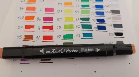 ماژیک راندو نیو تاچ مدل 060 بسته 60 عددی