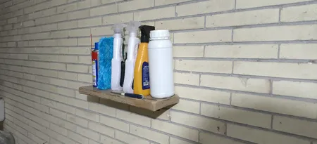 پایه نگهدارنده طبقه دیواری مدل SL11 بسته دو عددی