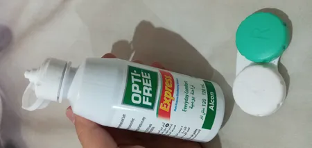 محلول شستشوی لنز اپتی فری مدل Express حجم 120 میلی لیتر