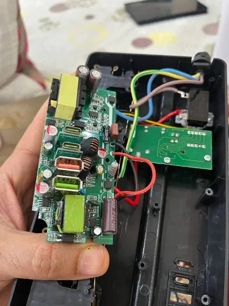 چندراهی برق پرودو مدل PD-FWCH007-BK