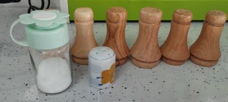 نمکدان چوبی مدل NK-4 مجموعه 2 عددی