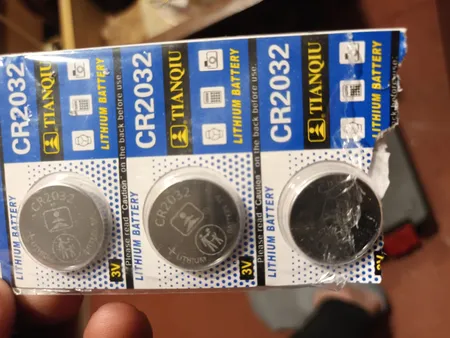 باتری سکه ای تیانکیو مدل CR2032 بسته 5 عددی