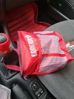 سطل زباله خودرو مدل con cord