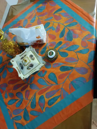 طلق رومیزی مدل اکلیلی کد 140x100