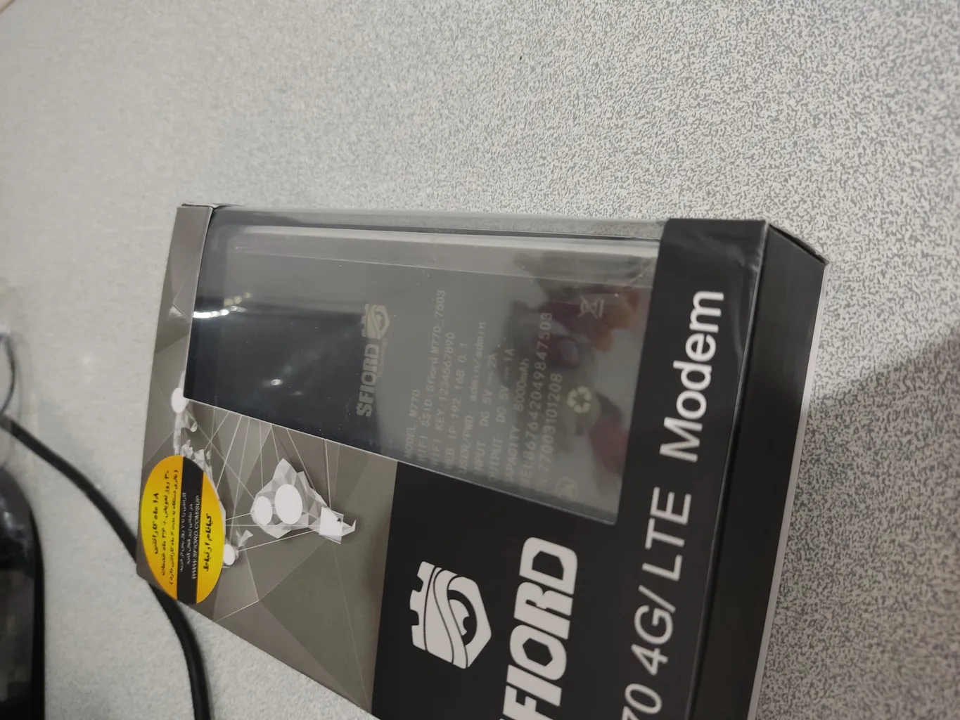 مودم 4G LTE قابل حمل اسفیورد مدل M770