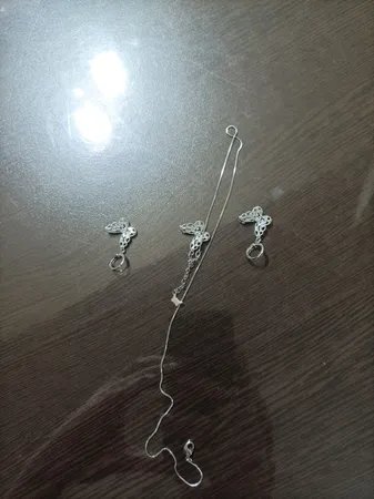 نیم ست زنانه مدل پروانه بزرگ کد 15529