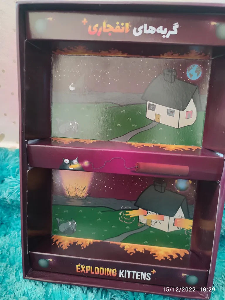بازی فکری مدل گربه های انفجاری پلاس