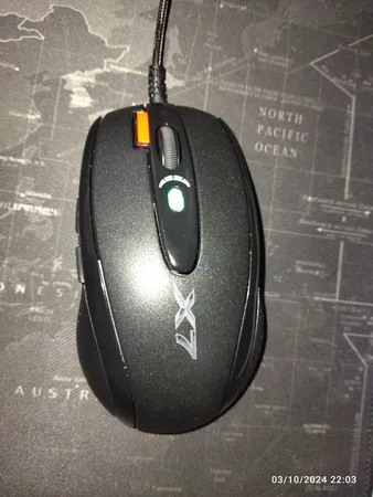 ماوس مخصوص بازی ای فورتک مدل X-710BK